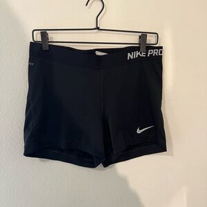 Nike Women's Black Pro Shorts